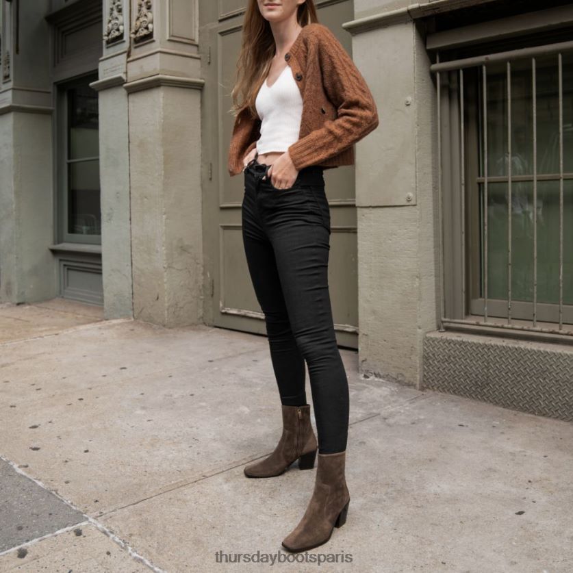 chaussures FX48NR431 femmes tremble Thursday Boots soho zip