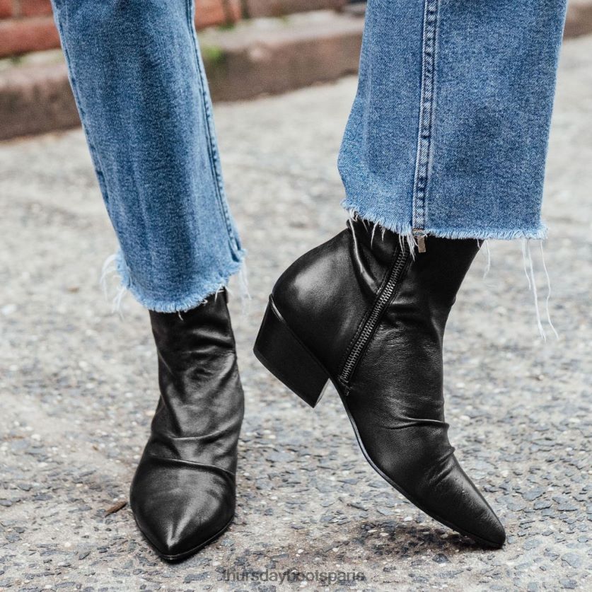 chaussures FX48NR433 femmes noir Thursday Boots bijou