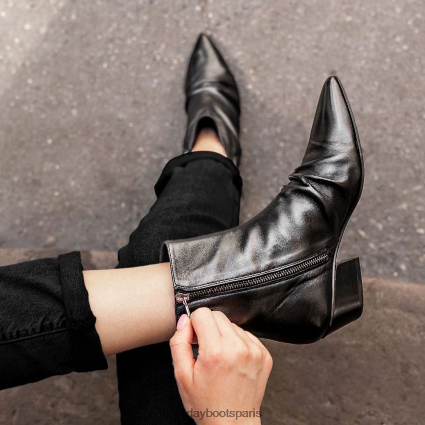 chaussures FX48NR433 femmes noir Thursday Boots bijou