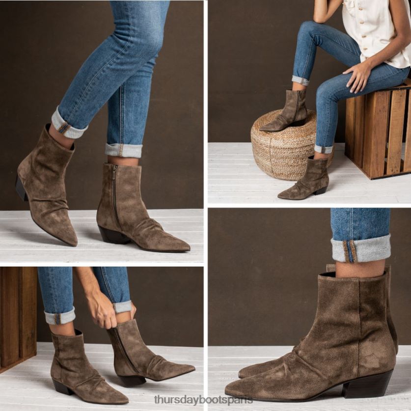 chaussures FX48NR434 femmes tremble Thursday Boots bijou