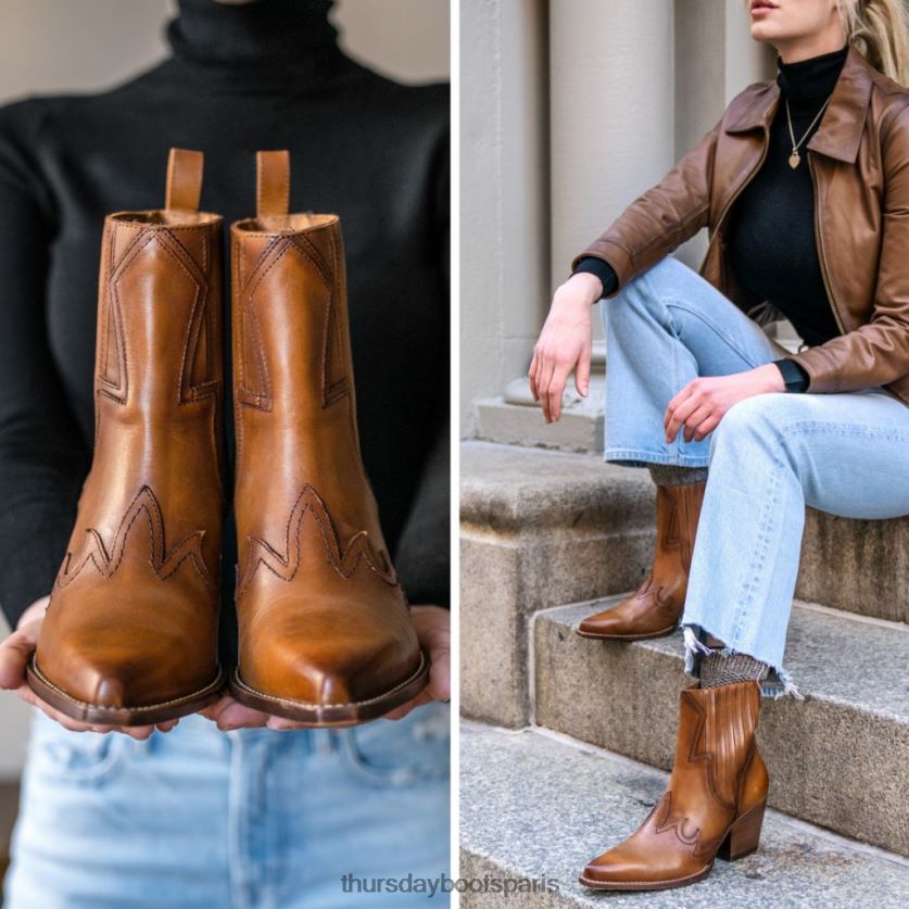 chaussures FX48NR440 femmes bronzer Thursday Boots icône