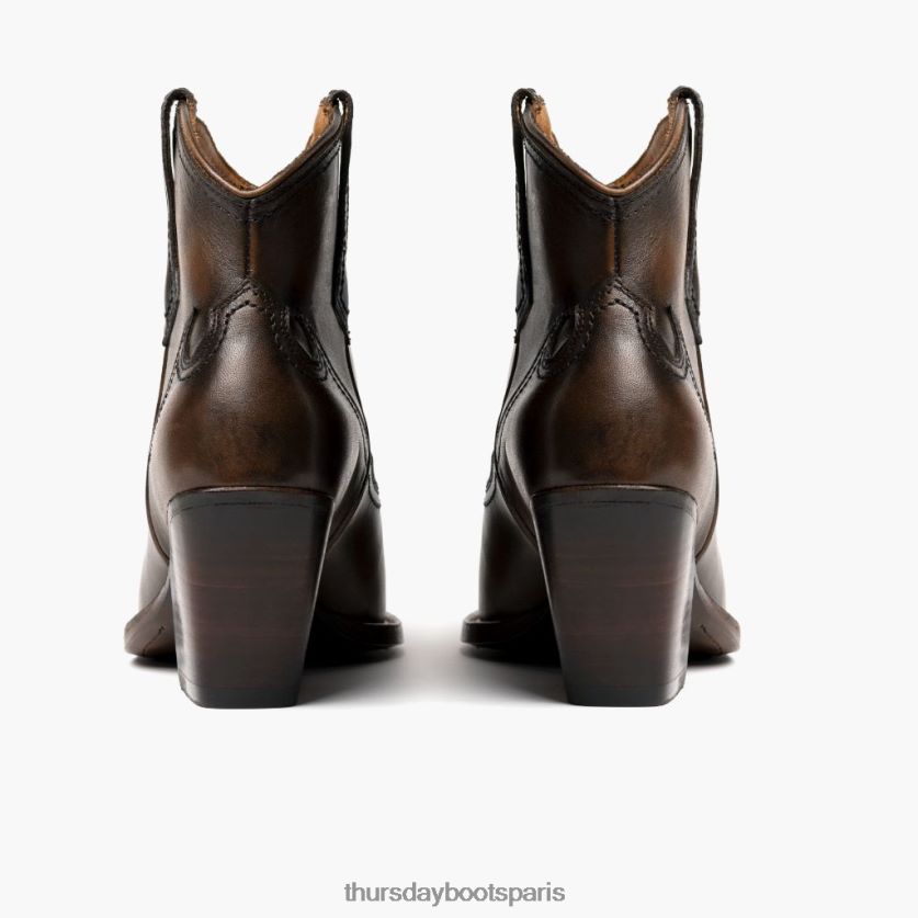 chaussures FX48NR443 femmes café Thursday Boots indien