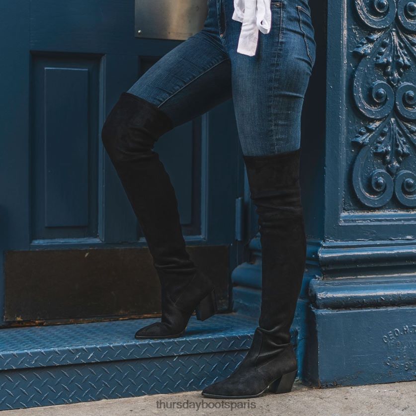 chaussures FX48NR445 femmes noir Thursday Boots tempête