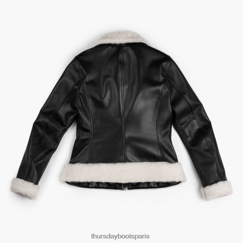 vêtements FX48NR497 femmes noir Thursday Boots veste de vol