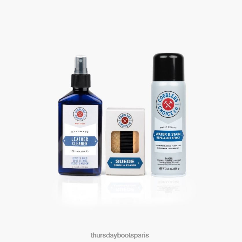 accessoires FX48NR189 Hommes mode Thursday Boots kit en daim au choix du cordonnier