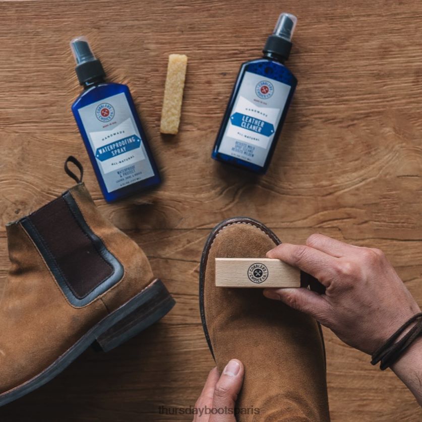 accessoires FX48NR189 Hommes mode Thursday Boots kit en daim au choix du cordonnier