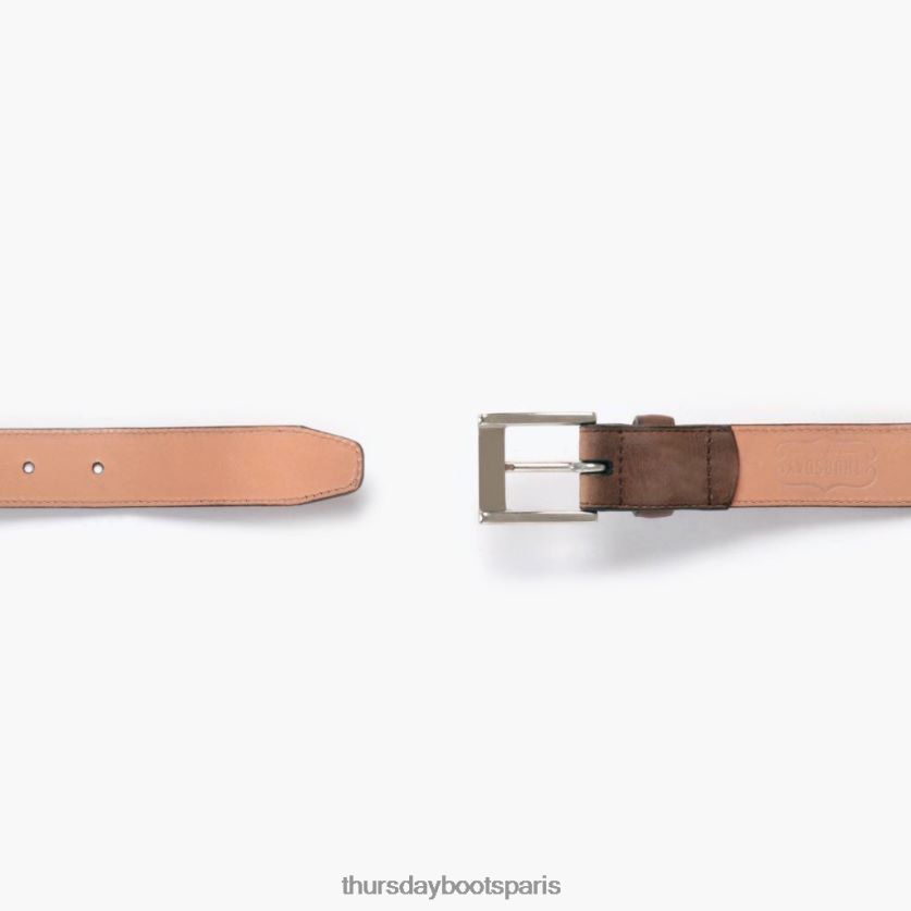 accessoires FX48NR169 Hommes arizona adobe Thursday Boots ceinture en cuir classique