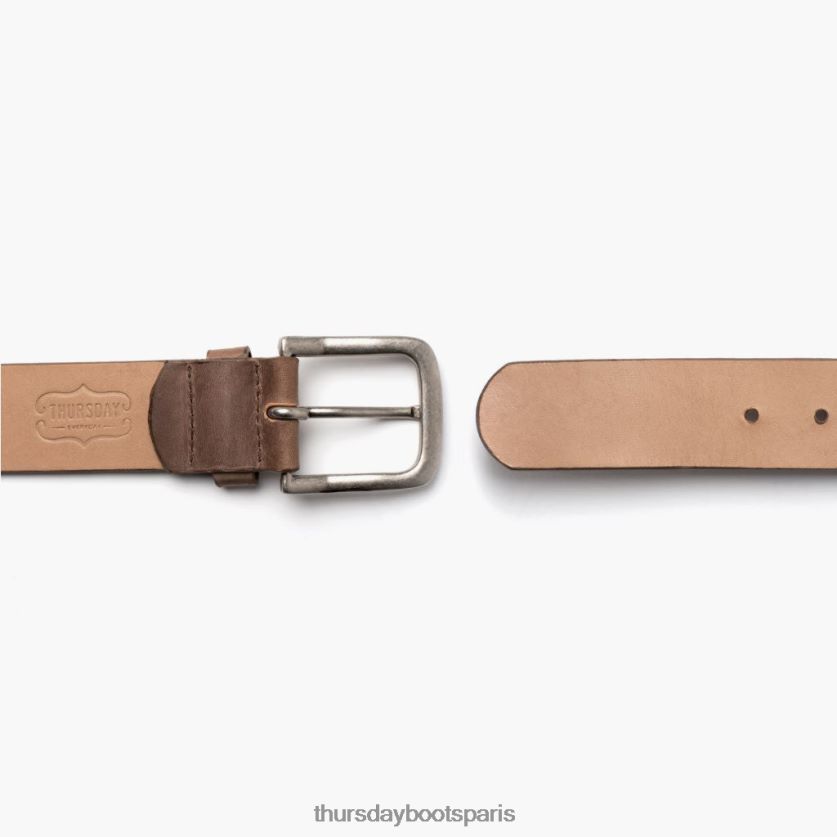 accessoires FX48NR186 Hommes route de campagne Thursday Boots ceinture en cuir héritage