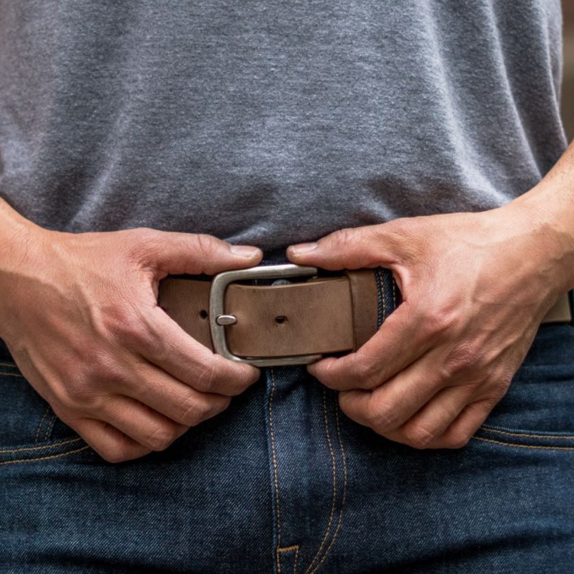 accessoires FX48NR186 Hommes route de campagne Thursday Boots ceinture en cuir héritage