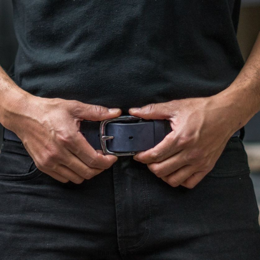 accessoires FX48NR187 Hommes marino mat Thursday Boots ceinture en cuir héritage