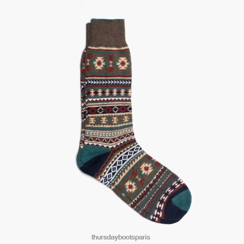 accessoires FX48NR246 Hommes musc Thursday Boots chaussette solaire du sud sodello