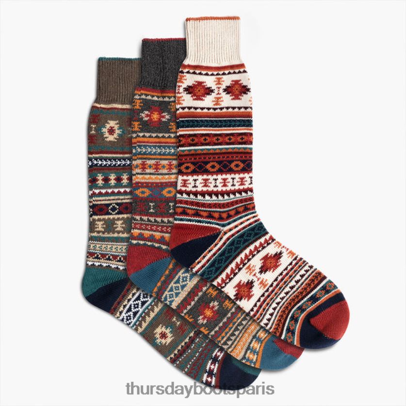 accessoires FX48NR251 Hommes saisonnier Thursday Boots chaussette solaire du sud sodello