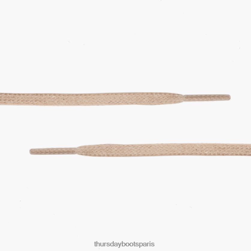 accessoires FX48NR293 Hommes beige Thursday Boots lacets plats en coton ciré