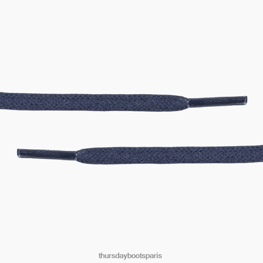 accessoires FX48NR301 Hommes bleu Thursday Boots lacets plats en coton ciré