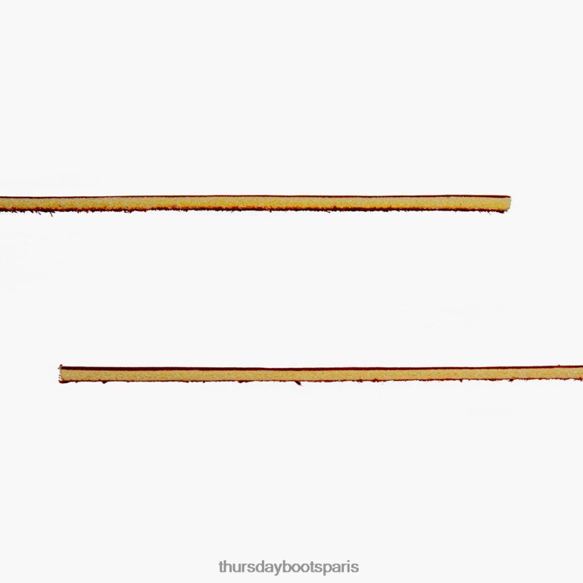 accessoires FX48NR304 Hommes cuivre Thursday Boots lacets en cuir