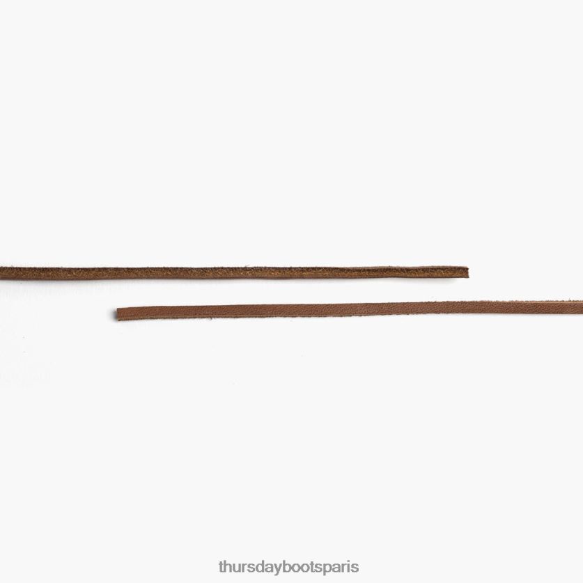 accessoires FX48NR306 Hommes sienne brûlée Thursday Boots lacets en cuir