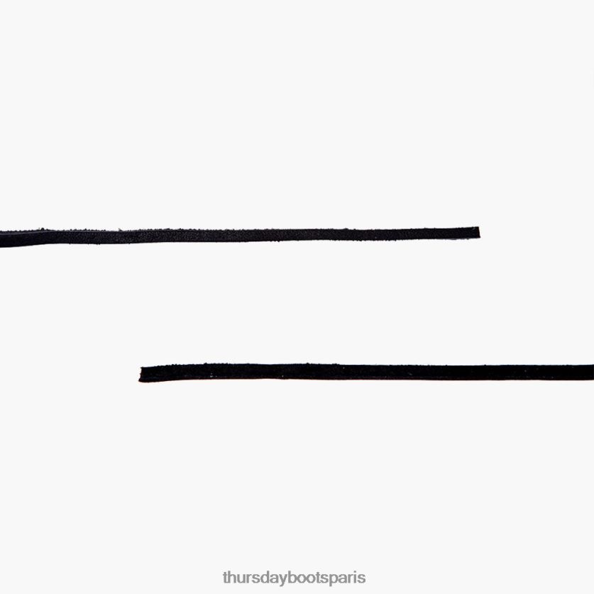 accessoires FX48NR308 Hommes noir Thursday Boots lacets en cuir