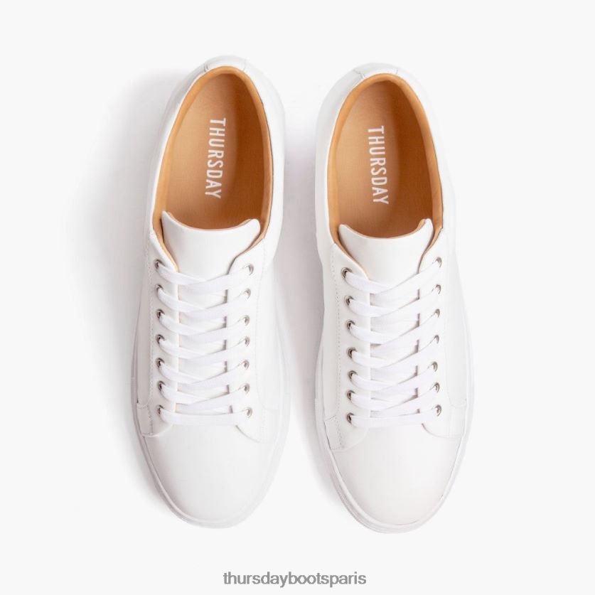 chaussures FX48NR114 Hommes blanc Thursday Boots premier bas haut