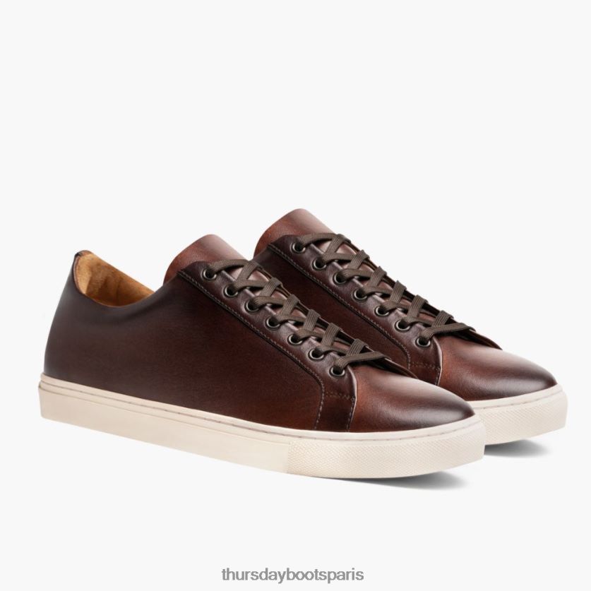 chaussures FX48NR118 Hommes café Thursday Boots premier bas haut