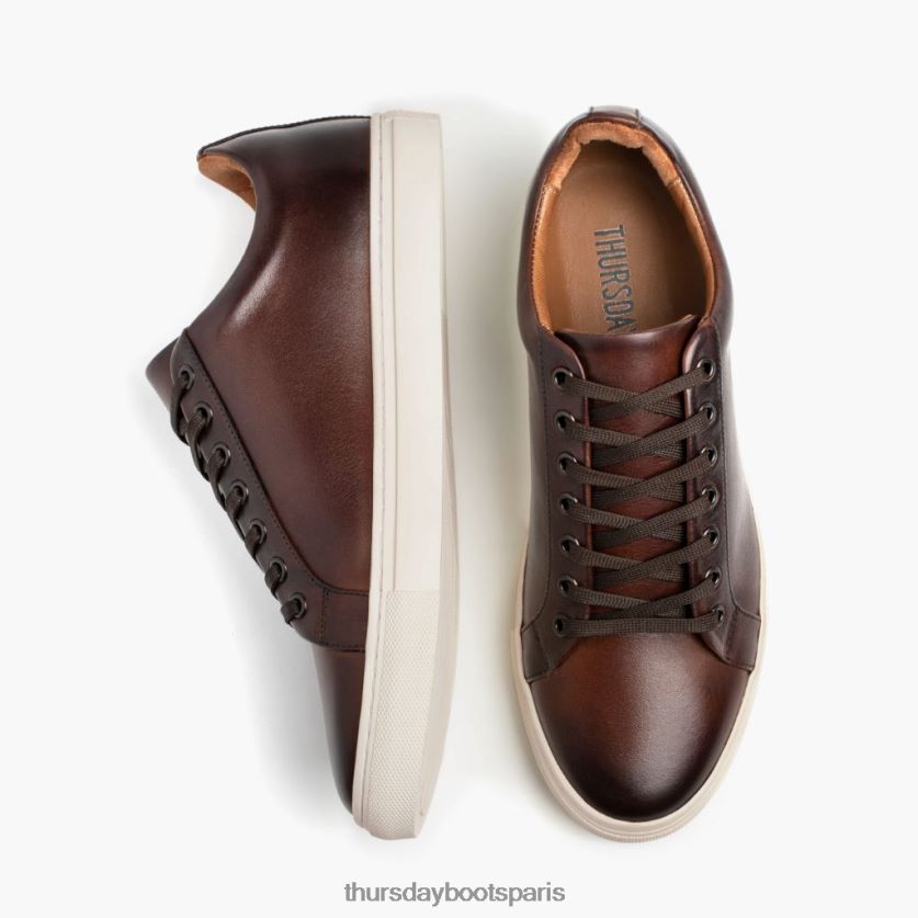 chaussures FX48NR118 Hommes café Thursday Boots premier bas haut