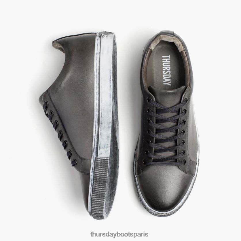 chaussures FX48NR121 Hommes gris en détresse Thursday Boots premier bas haut