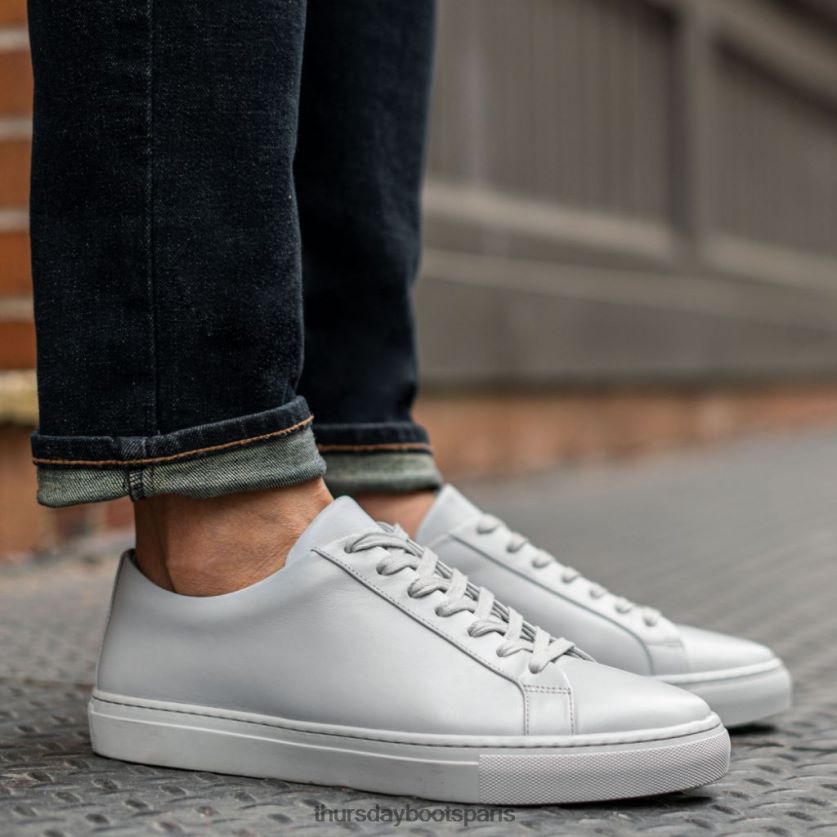 chaussures FX48NR122 Hommes gris clair Thursday Boots premier bas haut