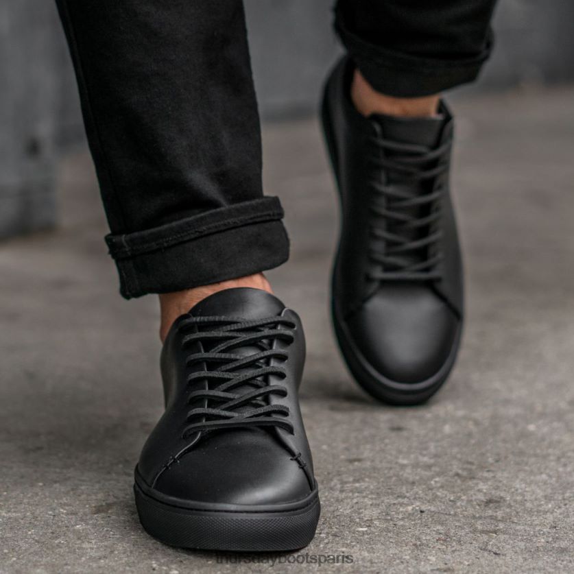 chaussures FX48NR126 Hommes vachetta noire Thursday Boots premier bas haut