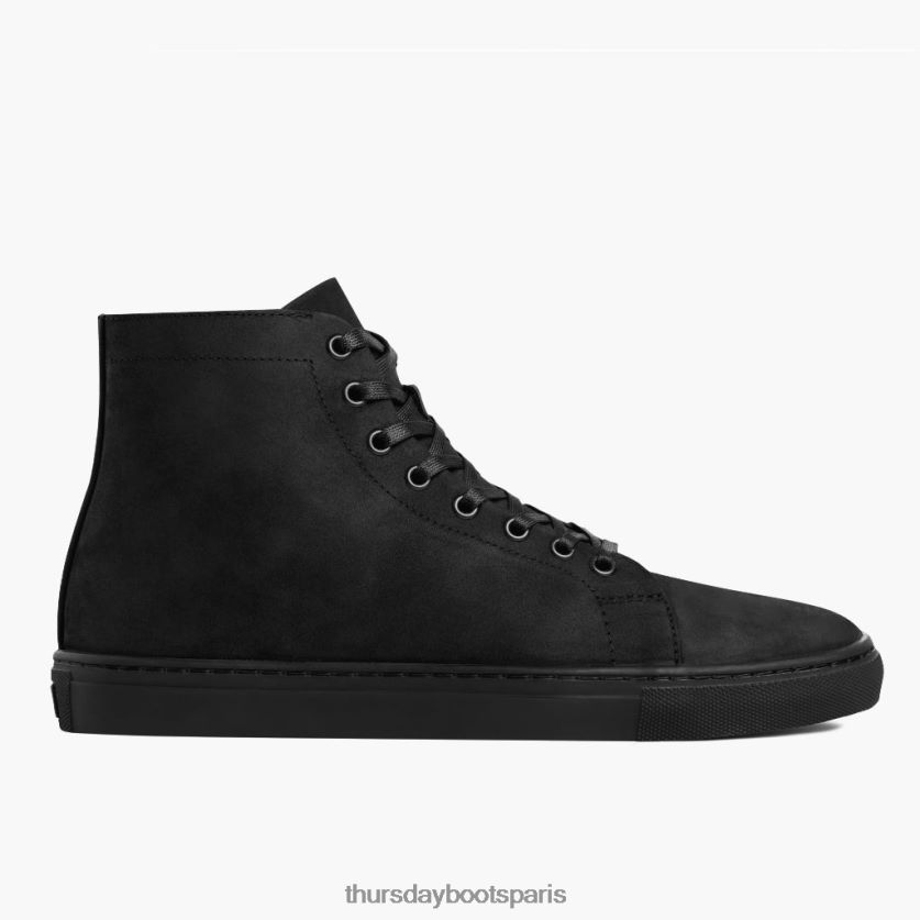 chaussures FX48NR135 Hommes noir mat Thursday Boots premier haut haut
