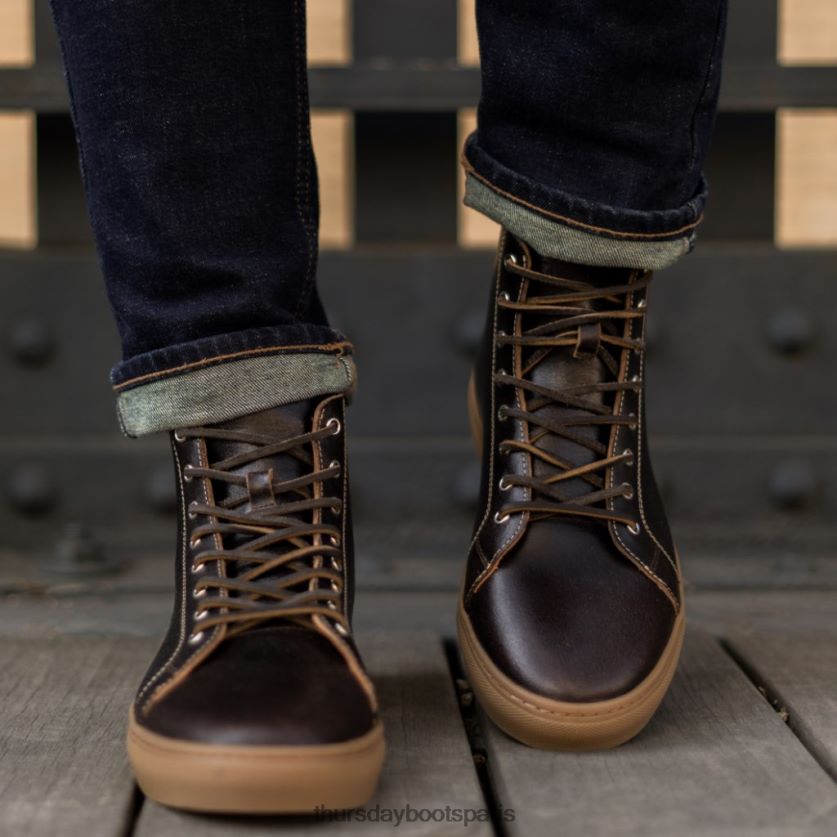 chaussures FX48NR140 Hommes cacao Thursday Boots premier haut haut