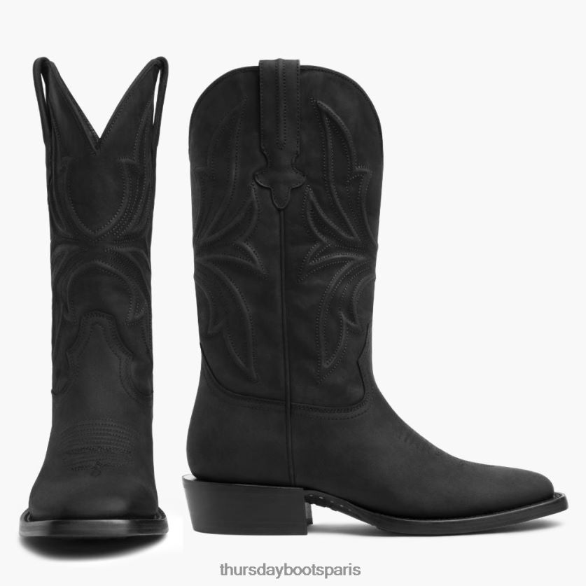 chaussures FX48NR102 Hommes noir mat Thursday Boots desperado