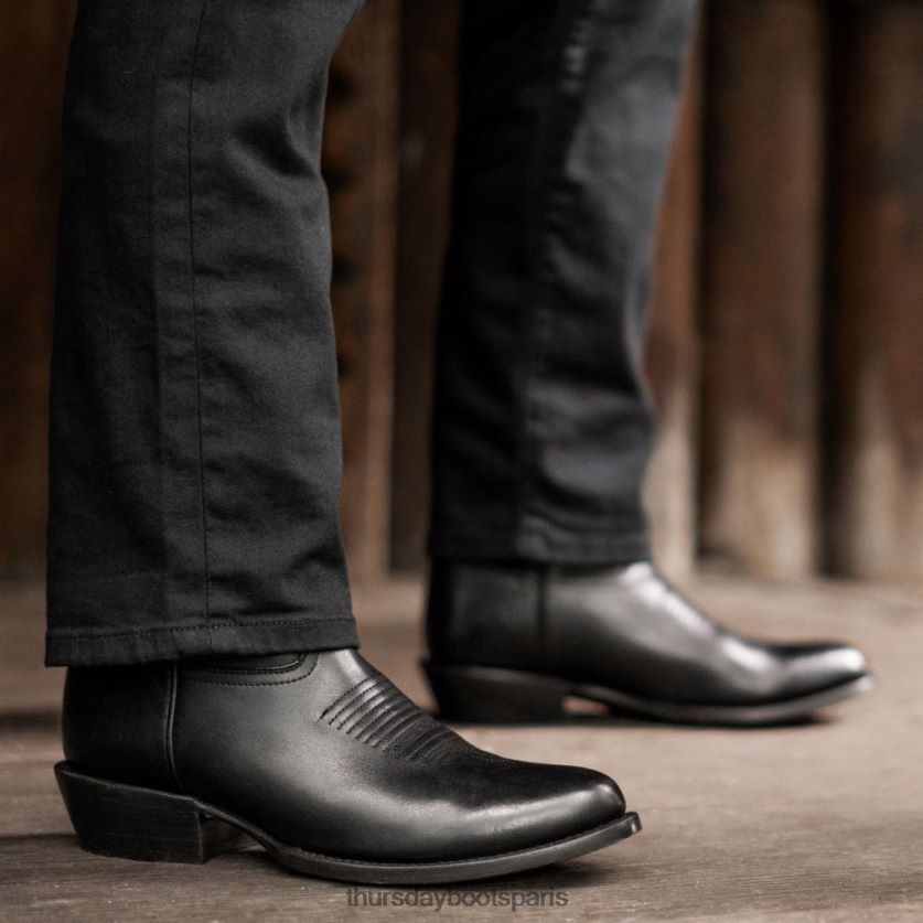 chaussures FX48NR107 Hommes noir Thursday Boots Maverick