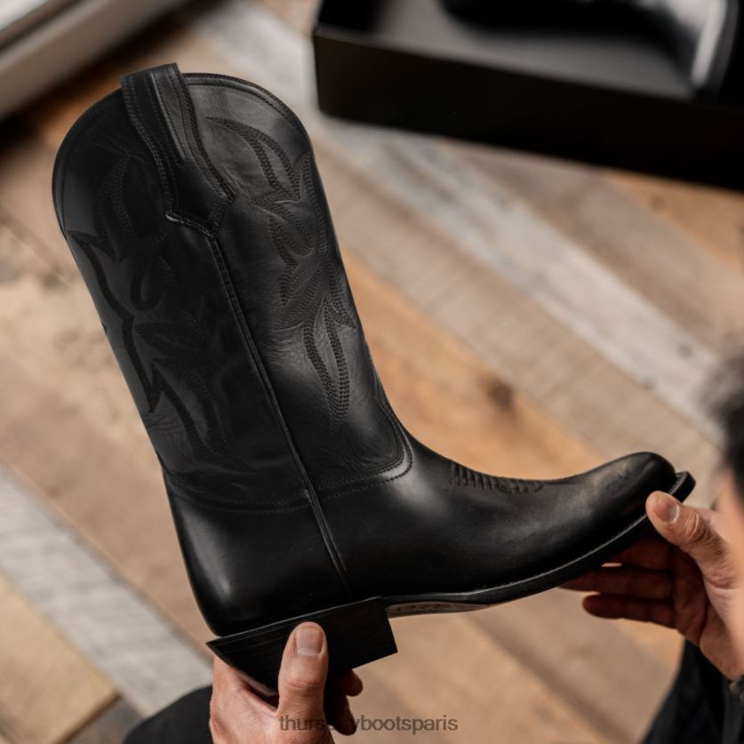 chaussures FX48NR107 Hommes noir Thursday Boots Maverick
