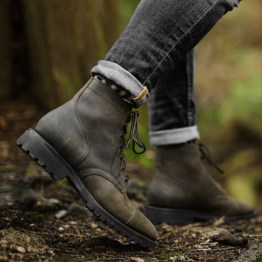 chaussures FX48NR10 Hommes olive foncé mat Thursday Boots capitaine