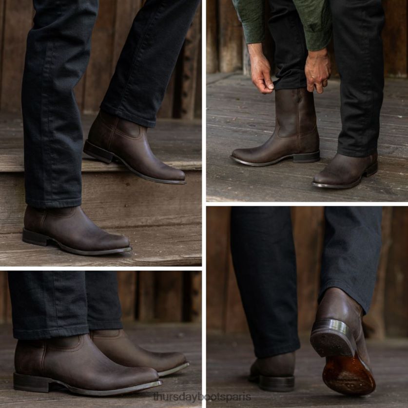 chaussures FX48NR111 Hommes le tabac Thursday Boots frontière