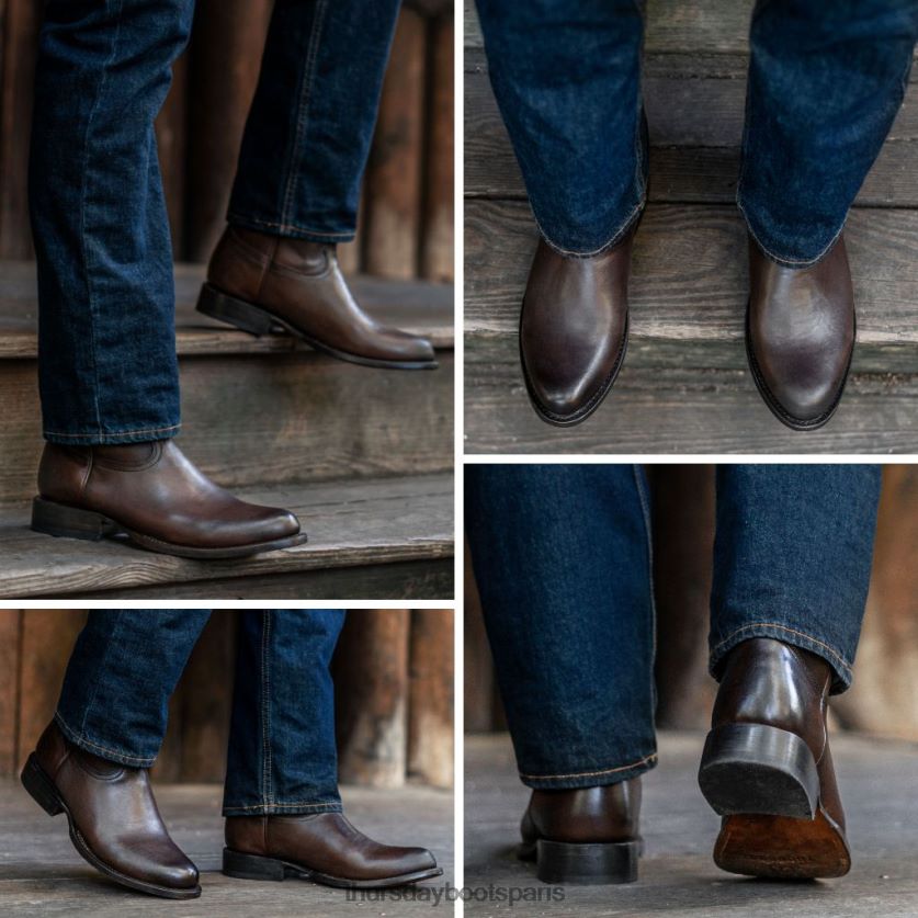 chaussures FX48NR112 Hommes brun Thursday Boots frontière