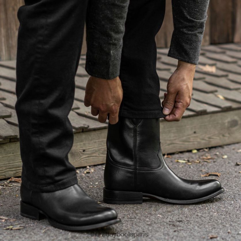 chaussures FX48NR113 Hommes noir Thursday Boots frontière