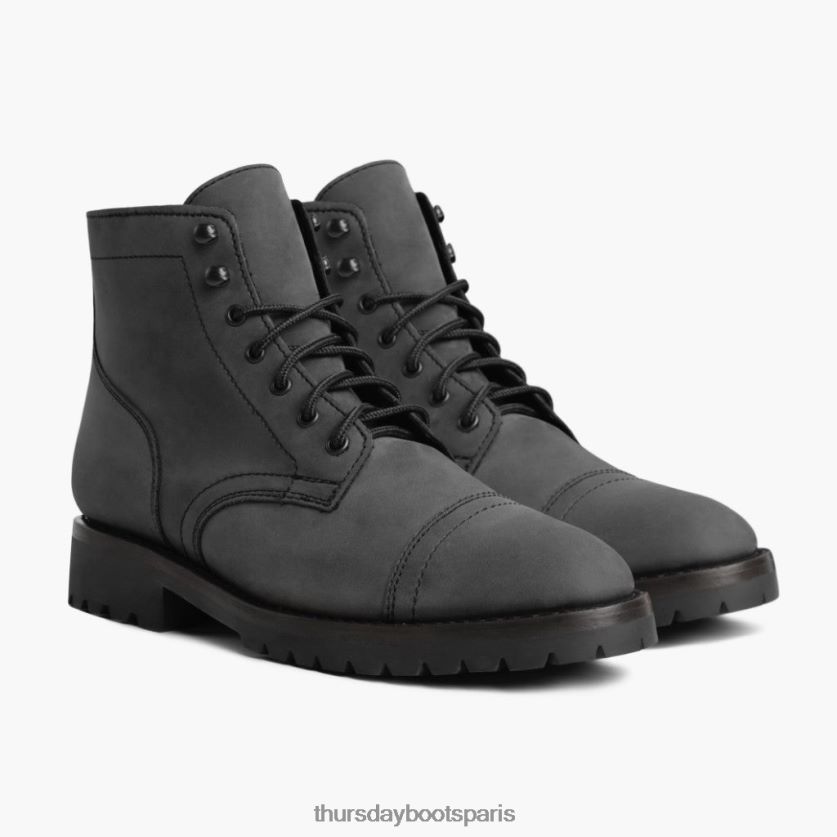 chaussures FX48NR13 Hommes gris mat Thursday Boots capitaine