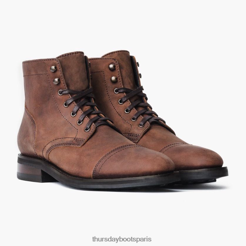 chaussures FX48NR15 Hommes terre cuite Thursday Boots capitaine