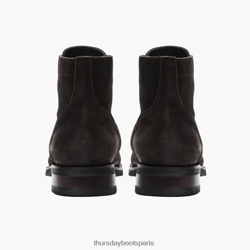 chaussures FX48NR16 Hommes daim olive foncé Thursday Boots capitaine