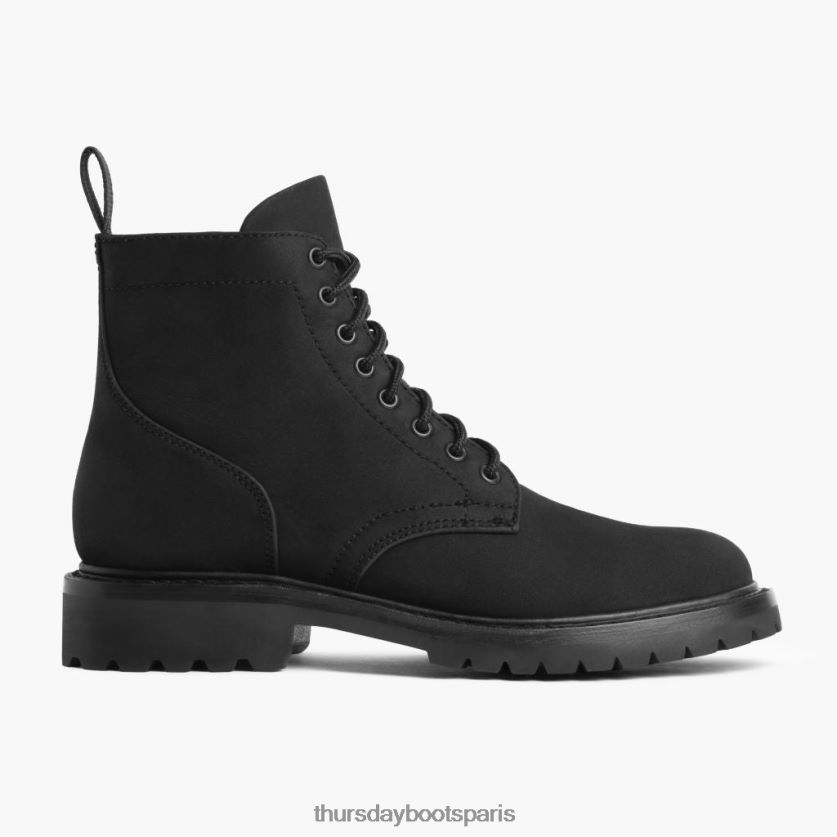 chaussures FX48NR17 Hommes noir mat Thursday Boots héros