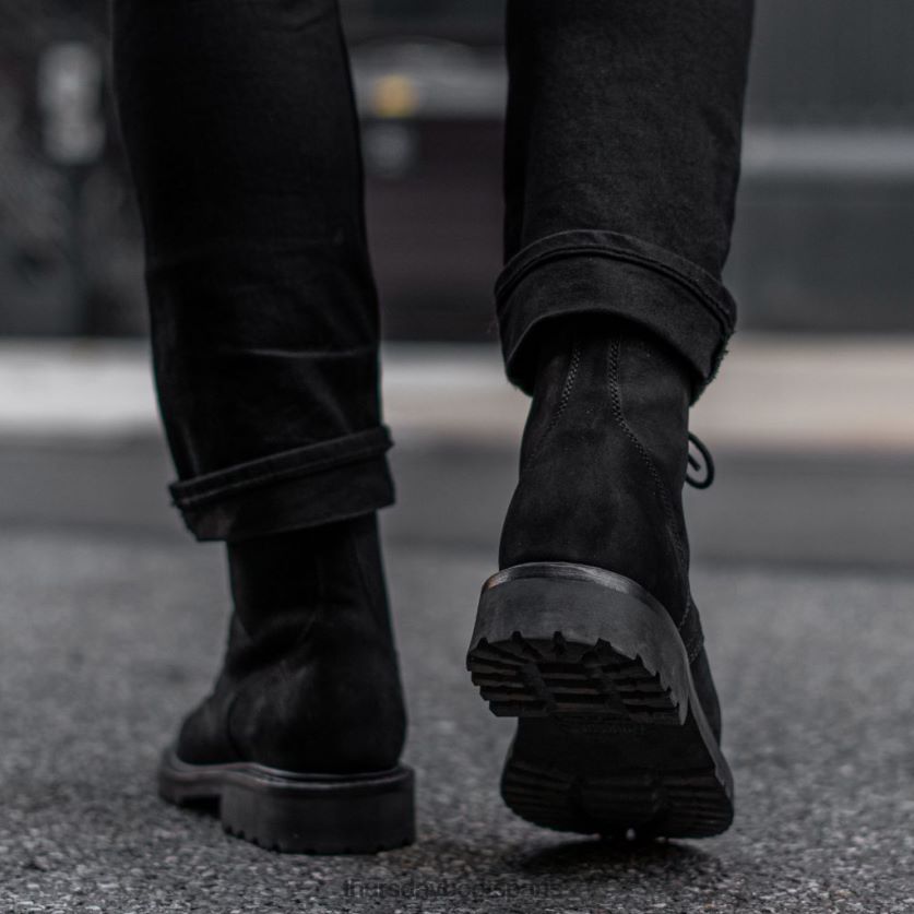 chaussures FX48NR17 Hommes noir mat Thursday Boots héros
