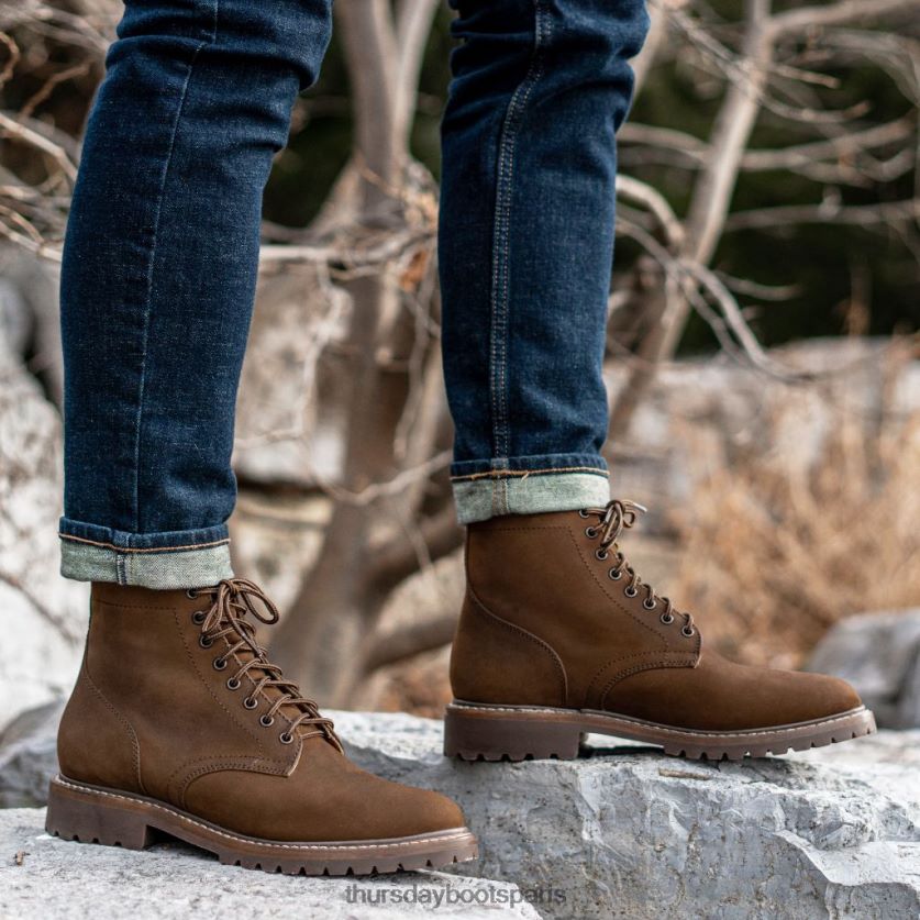 chaussures FX48NR19 Hommes bronzage mat Thursday Boots héros