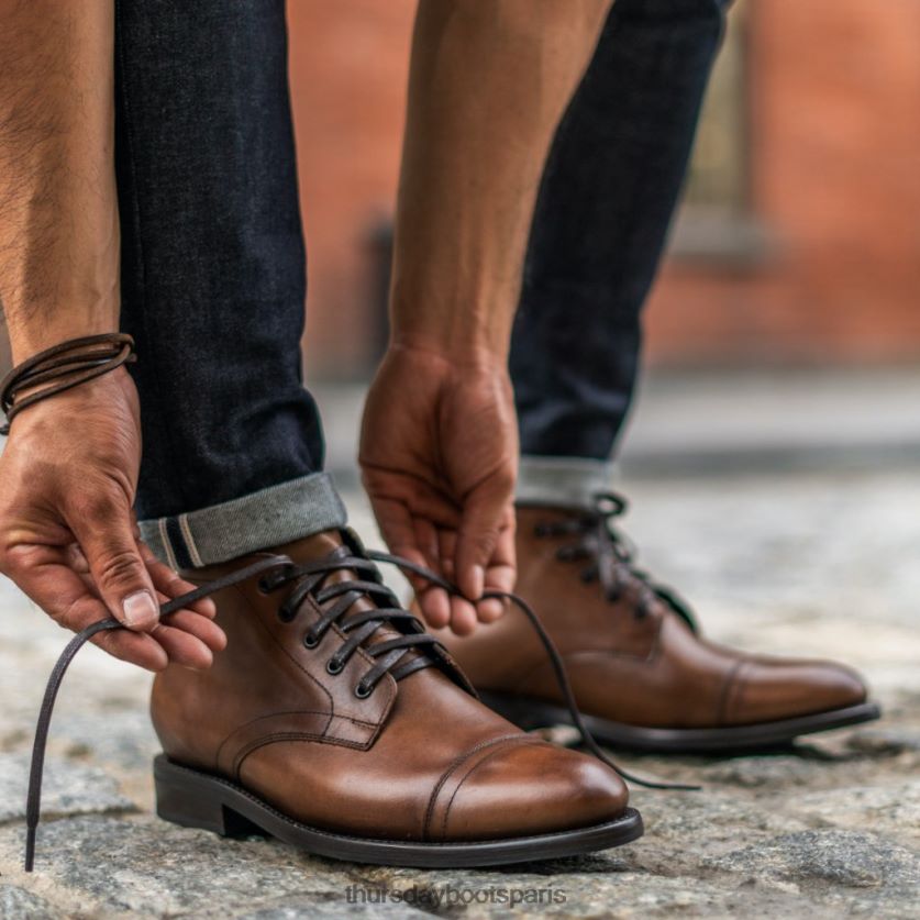 chaussures FX48NR34 Hommes noyer Thursday Boots cadet