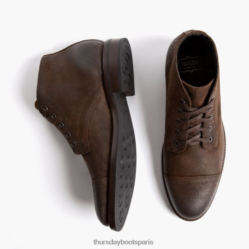 chaussures FX48NR38 Hommes moka Thursday Boots cadet