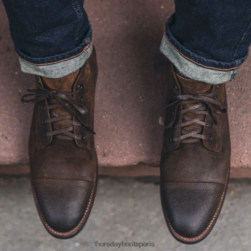 chaussures FX48NR38 Hommes moka Thursday Boots cadet