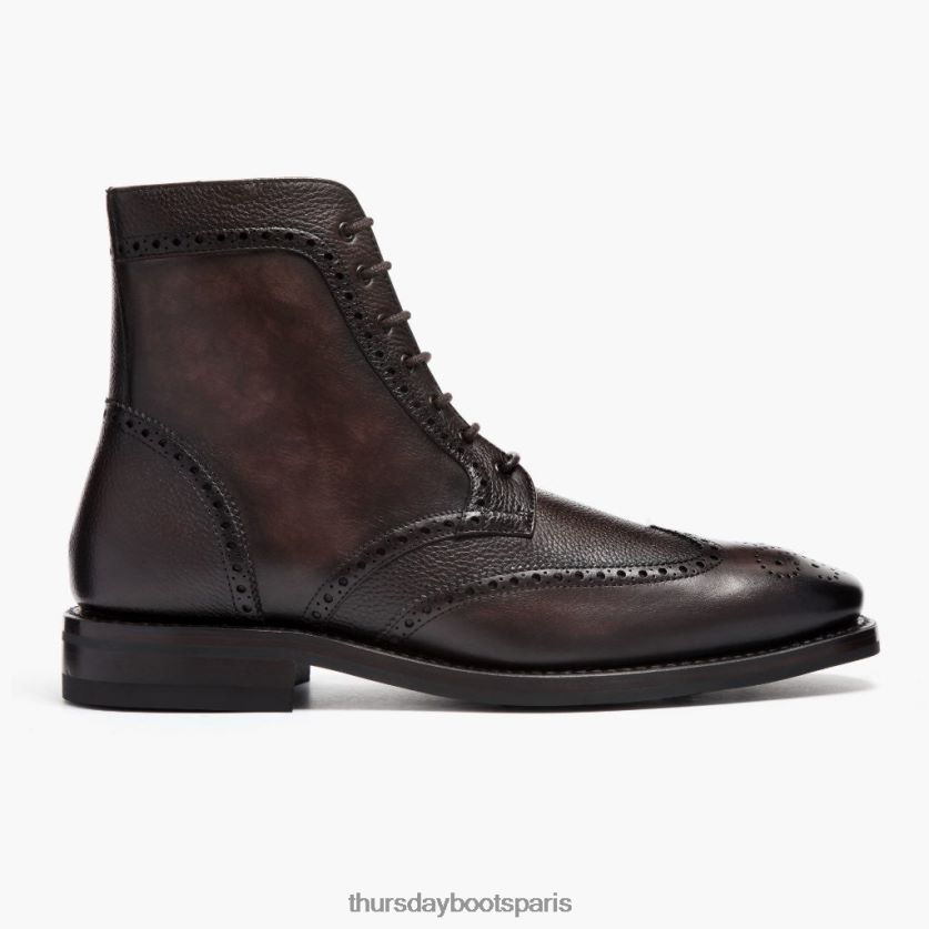 chaussures FX48NR41 Hommes chêne foncé Thursday Boots bout d'aile