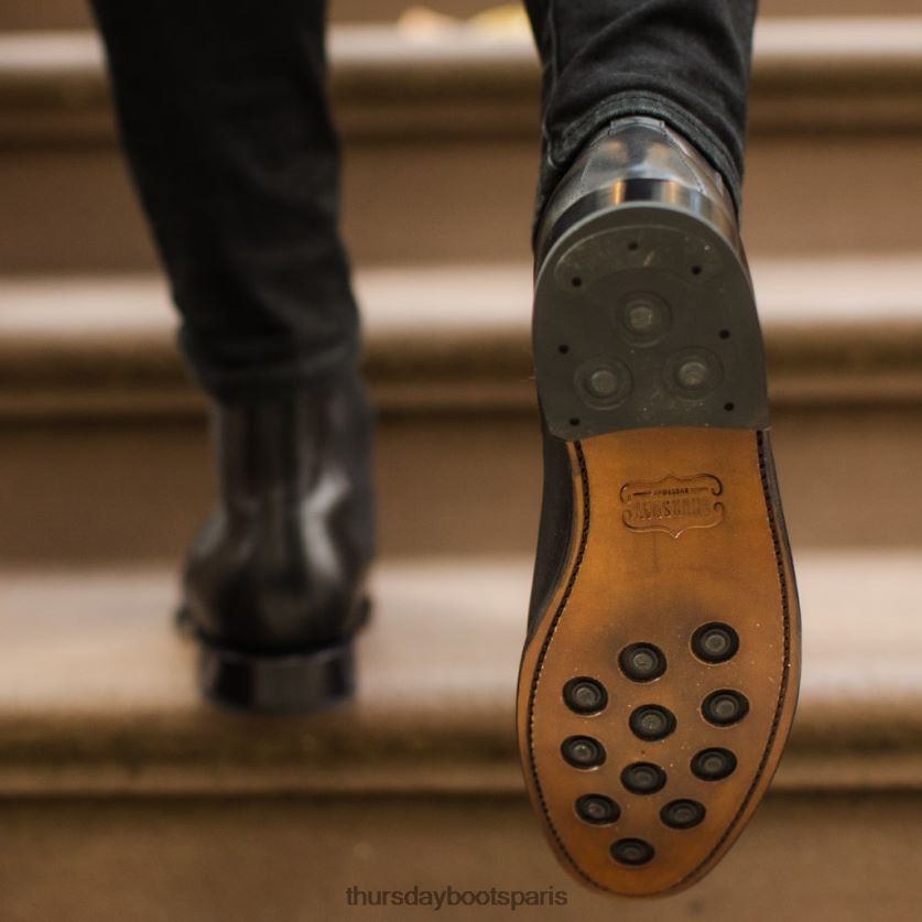 chaussures FX48NR51 Hommes noir Thursday Boots cavalier