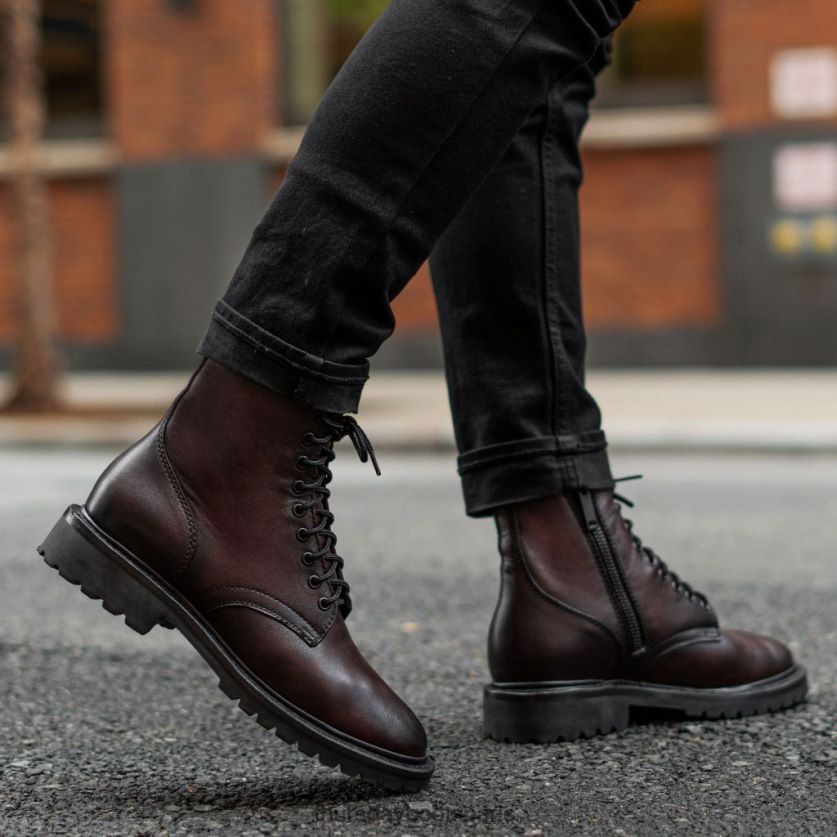 chaussures FX48NR56 Hommes cerise noire Thursday Boots piétiner