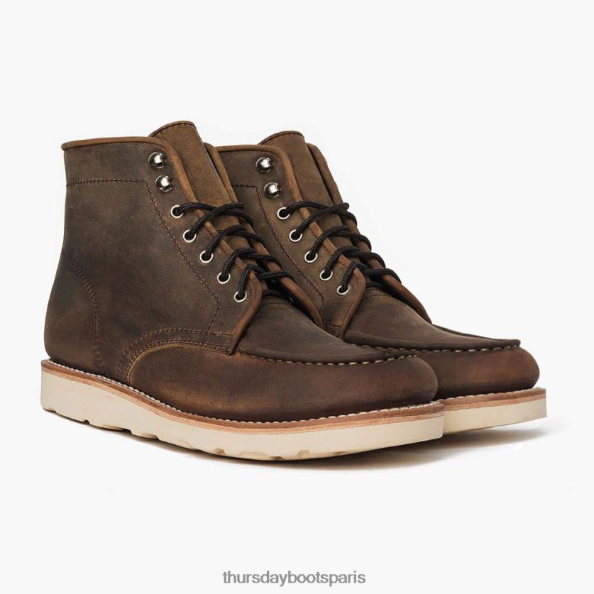 chaussures FX48NR57 Hommes cuivre brûlé Thursday Boots diplomate