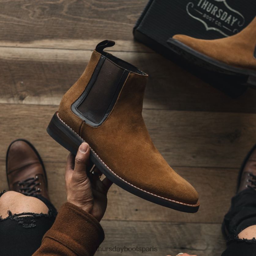 chaussures FX48NR78 Hommes daim miel Thursday Boots Duc